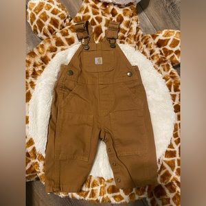Carhartt brown baby bibs.